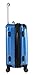 Lucas Outlander Carry On Hard Case 20 inch Expandable Rolling Suitcase With Spinner Wheels (20in, Blue)