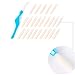 Onkessy Pro Nano Teeth Whitening Kit Natural Teeth Whitener System Tool Kit 25 PCS Dental Peeling Stick Teeth Care Beauty Clean Teeth Whitening Descaling Eraser with Teeth whitening Stick