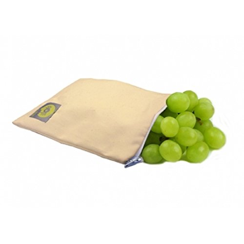Snack Happened Reusable Snack Bag in Create Your Own Canvas
