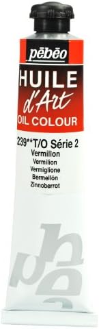 Pebeo Huile d'Art Tube, 80ml, Vermilion
