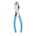 Channellock Diagonal Cutters, 7 In., Blue, Gray (337)