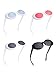 Gejoy 8 Pairs Clout Oval Goggles Retro Kurt Mod Thick Frame Round Lens Sunglasses Goggles Multicolor for Women Men (Color A)