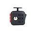 Fun Cube Relieves Stress And Anxiety Fidget Toy for Children and Adults (Black/Red)