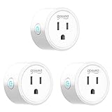 Gosund Mini Smart Plug 3 Pack, Wifi Enabled Outlet