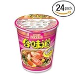 Nissin Seafood Crab Instant Authentic HK Japanese Ramen Cup Of Noodles Soup (24 Pack)