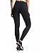 Baleaf Women's Ankle Legging Inner Pocket Non See-through Black Size XS