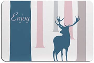 Amazon Minracler 珪藻土バスマット 珪藻土マット バスマット 抗菌 おしゃれ 足ふきマット 大きいサイズ 大判 速乾 吸水 大理石 約60cm 39cm 鹿 59 浴室足ふきマット ホーム キッチン オンライン通販