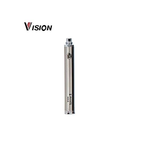 VISION Spinner 2 regelbarer E-Zigarette Akku 1650 mAh (silber) - Ohne Nikotin und Tabak frei