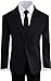 Boys Black Tuxedo Suit with Tie Young Boys Youth Size 12