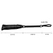 SM Leather Short Nail Black Belted Sexy Fun Whip Flirting Fantasy Sex Toys Fetish Hand Paddle Kinky Restraint Bondage Sex Role Play