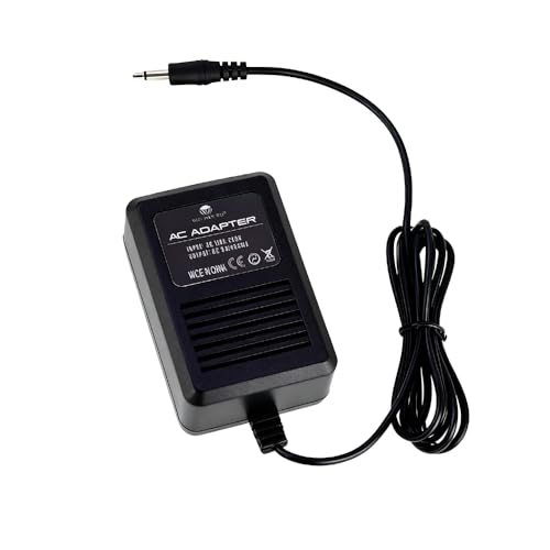 WICAREYO AC Power Supply Adapter Plug Cord Compatible for Atari 2600 System Console US Plug