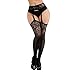 Valila High Waist Tights Fishnet Stockings Thigh High Stockings Pantyhose, 1103, S-XXL