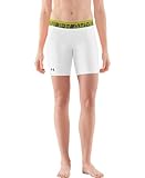 Under Armour Women's MPZ Strike Zone Shorts Medium White
