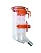 Choco Nose Patented No-Drip Dog Water Bottle/Feeder with Hook for Dogs/Cats and Other Small-Medium Sized Animals - for Cages, Crates or Wall Mount. 13.5 Oz. Leak-Proof Nozzle 16mm, Orange (H220)