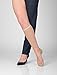 KEYSOCKS Knee High Socks for Women, Classic Light, No Show (Standard Size, Nude (Beige))