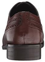 Messico Men's Loreto Burnished Cognac Leather Oxford 9 M