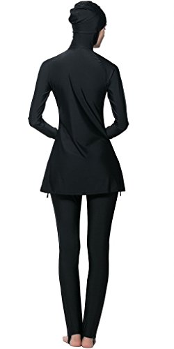 1 Ababalaya+Burkini+Islamic+Swimsuits+Surfing