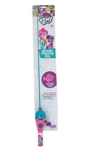 Kid casters girls my little pony fishing kit