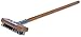 Carlisle FoodService Products Wood Oven Grill Brush & Scraper with Handle, 30 Inches, Natural