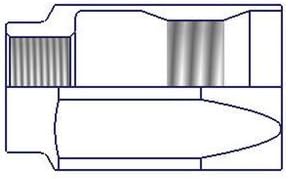 Parker 20020-8 Reusable Hose Fitting Socket 1/2 ID Hose Steel