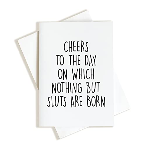 The Pine Trove Funny Rude Birthday Card, Happy Birthday Card for Best ...