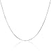 925 Sterling Silver 1.5 MM Box Chain Italian Crafted Necklace Sturdy Lightweight Strong - Lobster Claw 16 Inch