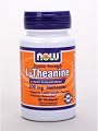 Now Foods L-Theanine, Double Strength 200mg 60 vcaps