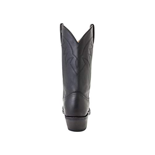 Durango Men's TR760 Trucker 11" Western Boot,Oiled Black,12 W US