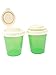 Tupperware Personal Salt and Pepper Shakers in Green