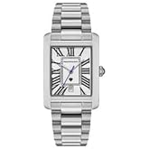 PIERRE RICHARDSON PR2091 Men&rsquo;s Luxury Watch &ndash; Stainless Steel Quartz Watch, 5ATM Water Resistant, Scratch-Resistant Sapphire Crystal Glass, Leather Strap, Reloj para Hombres