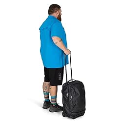 Osprey Transporter Wheeled Carry-On, Raven Black