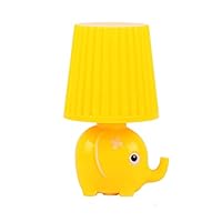 LED Plug in Night Light for Kids-Elephant Intelligent Light Sensor Auto Control LED Wall Lamp for Baby Child Nursery (Elephant-Yellow)