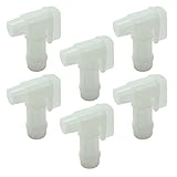 Grow Pro 6 Pack Spigots Pour Spouts Faucet Valve Tap Dispensers for 5-6 Gallon/20-23 Liter Liquid Fertilizer Jug Containers Advanced Nutrients Botanicare Fox Farm General Hydroponics