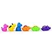 Bathtub Toys Dinosaur Water Baby Bath Toys for Toddler Days Gift - Kids Fun Squirt Toys Floating Bathroom Toys Organizer Set 6PCS