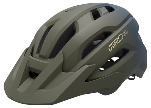 Giro - Fixture II Helme - Jugendliche Unisex - Schutzausrüstung, Fahrradhelm, Freizeithelm, Helm für Freizeitradfahren, Dunkelgrün/Saphir, UY