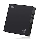 Z83-W Fanless Mini PC Desktop, Windows 10 64-bit Intel x5-Z8350 (Up To 1.92 GHz) HD Graphics, 2GB/ 32GB/ 4K/ 1000M LAN/ 2.4/5.8GHz WiFi/ BT 4.0 [Dual Output - VGA/HDMI]