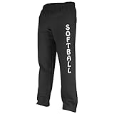 Premium Softball Fleece Sweatpants | Unisex | Pre-shrunk | Youth to Adult Sizes