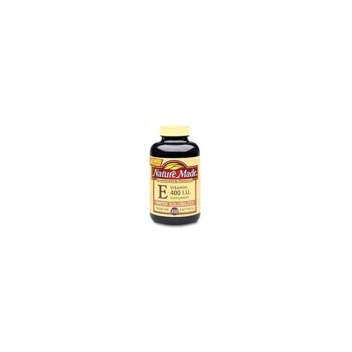 Nature Made Vitamin E 400 IU Water Soluble 350 Softgels