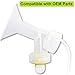 Nenesupply Compatible Pump Parts for Medela Pump In Style Breastpump PISA 2 Small 21mm Breastshield 4 Valve 8 Membrane 2 Tubing Not Original Medela Pump Parts Not Original Medela Breastshield