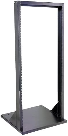 VMP ER-148 19-Inch Headend Equipment Rack (48-Inch Height, Black)