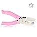 Koolemon Handheld Metal DIY Craft Paper Puncher Single Hole Punch Hand Tool with Grip (Star-5mm)