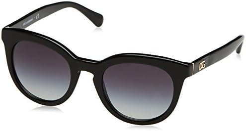 Dolce &amp; Gabbana Women's DG4249 Black/Grey Gradient Sunglasses
