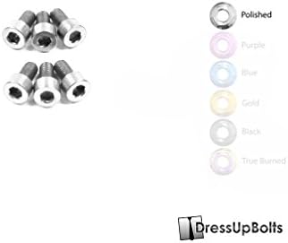 Titanium Dress Up Bolts Coil Pack Cover Kit for Nissan 240 S13 S14 SR20 SR20DET (Polished)