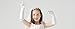 Girls Classic White Wedding Dress beading Gloves