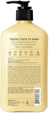 HEMPZ Natural Hemp Seed Oil Body Moisturiser 500ml Pineapple Honey Melon view 2