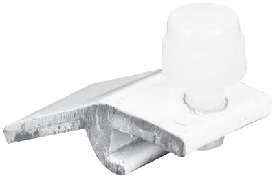 Prime-Line Products T 8727 5/16-Inch Storm Door Panel Clips, Self Locking with Screws, White,(Pack of 8)