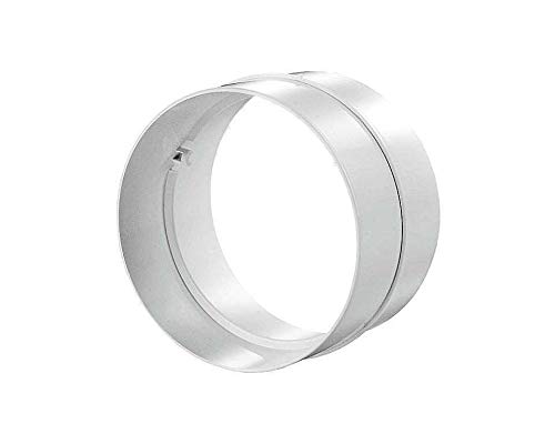 Plastic Round Connector 100mm - 4 inch to Connect Duct Pipe or Flexible Ducting Hose -Tumbler Dryer – Cooker Hood