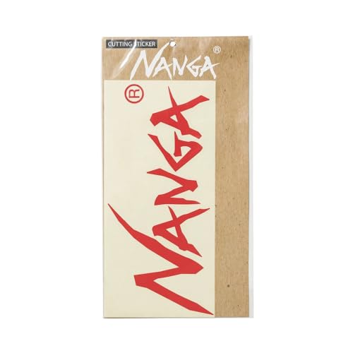 [NANGA(ナンガ)] NANGA CUTTING STICKER RED Lサイズ 4938101050555商品画像