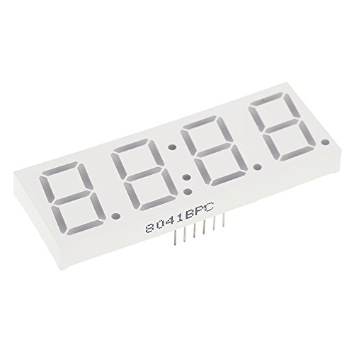 image for Walmeck 4-Digit DIY LED Electronic Clock Kit Microcontroller 0.8inch D