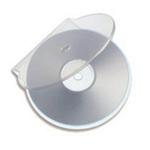 ADS Clear C Shell Clam Shell CD DVD Blu Ray Storage Cases - Pack of 25 - Supplied by Trade Media